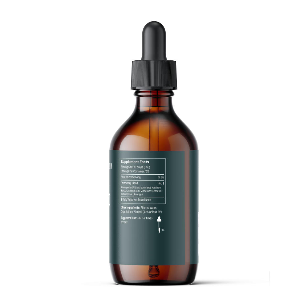 Lionheart Blend - Fresh Spagyric Tincture: 4oz