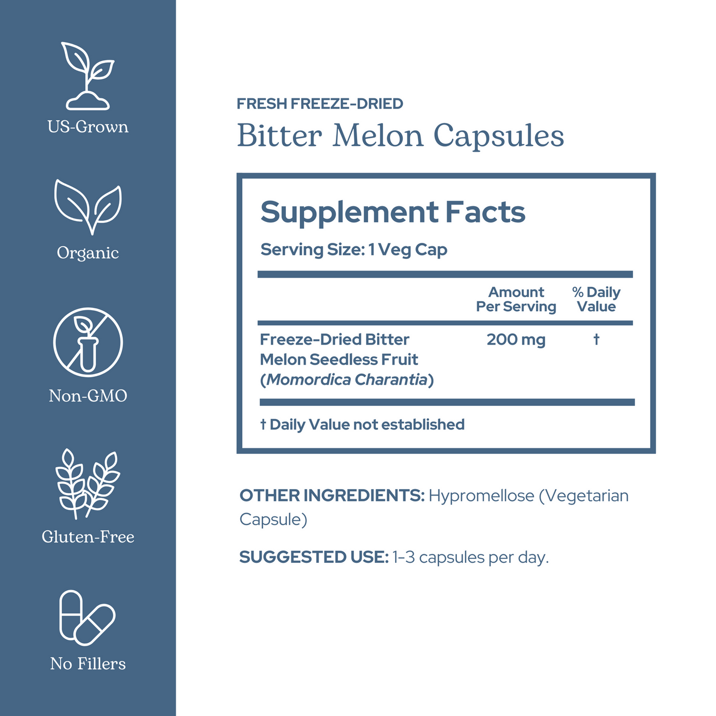 Bitter Melon 50 capsules