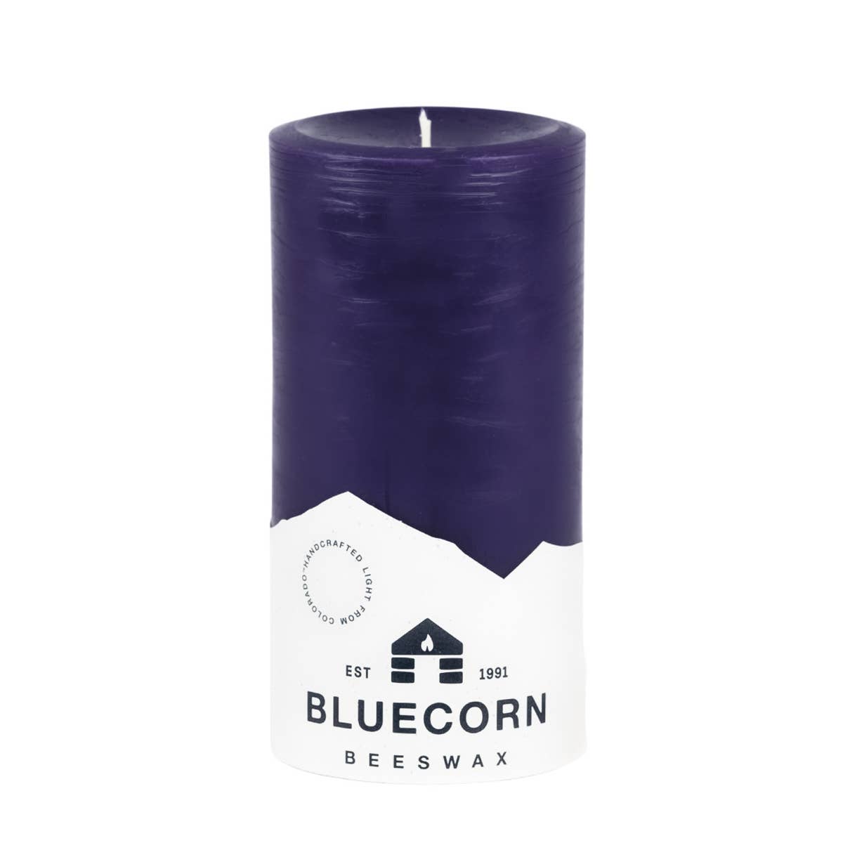 Apricot 100% Pure Natural Beeswax Pillar Candles: 3" x 6"