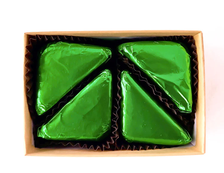Chocolate Triangle Truffle Box (4 piece)