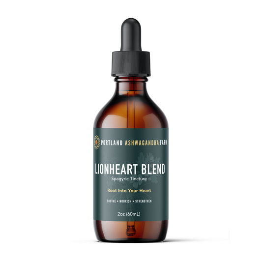 Lionheart Blend - Fresh Spagyric Tincture: 2oz