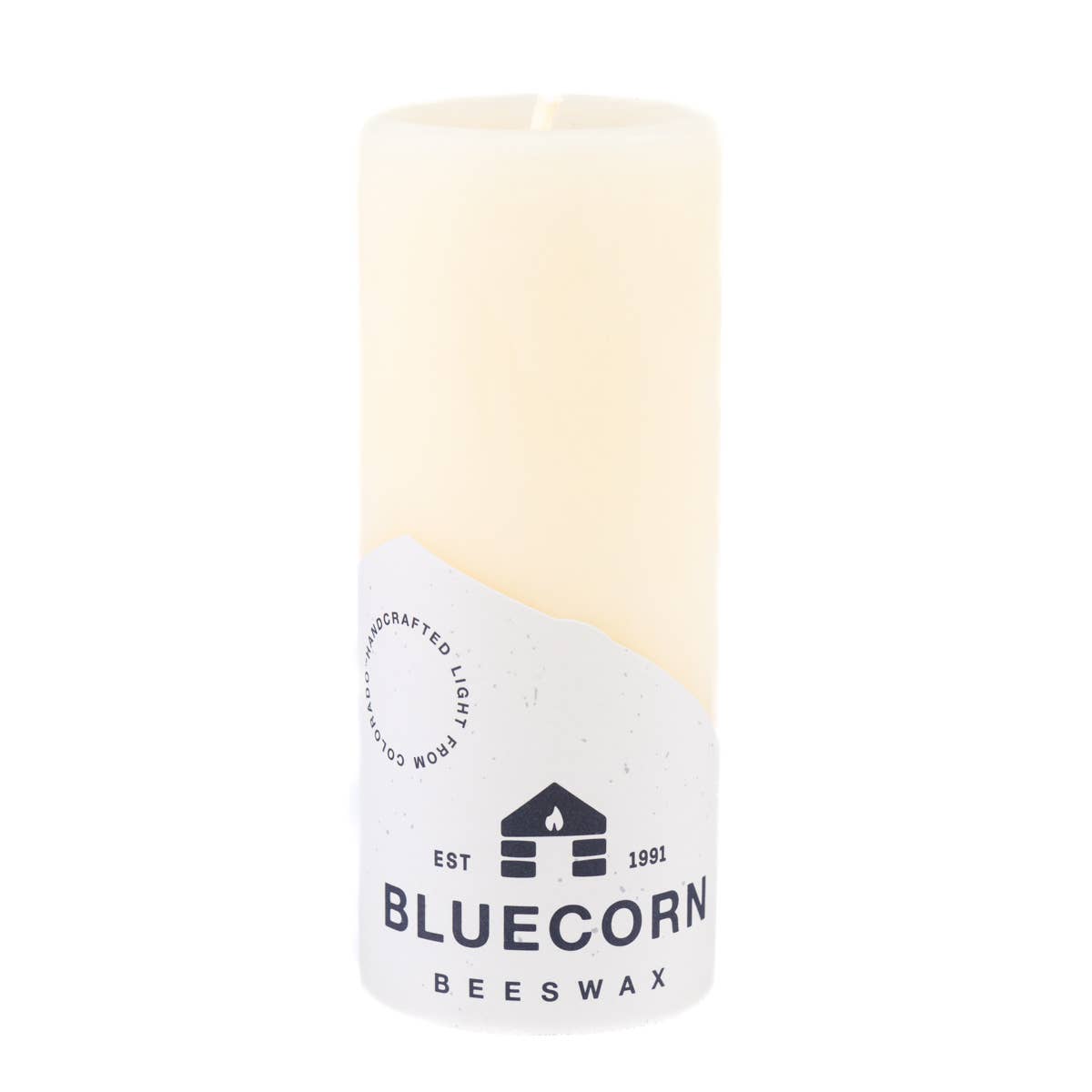 Pillar Beeswax Candles: Raw: 2" x 4.5"