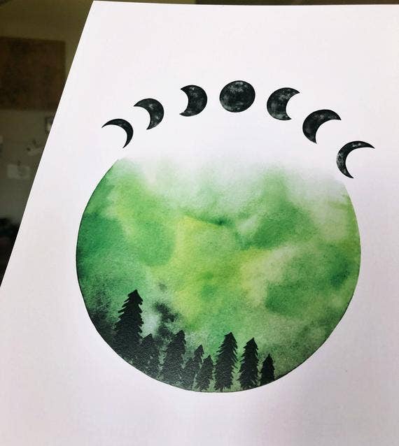 Speaking Thru Sequoias Print 8"x10"