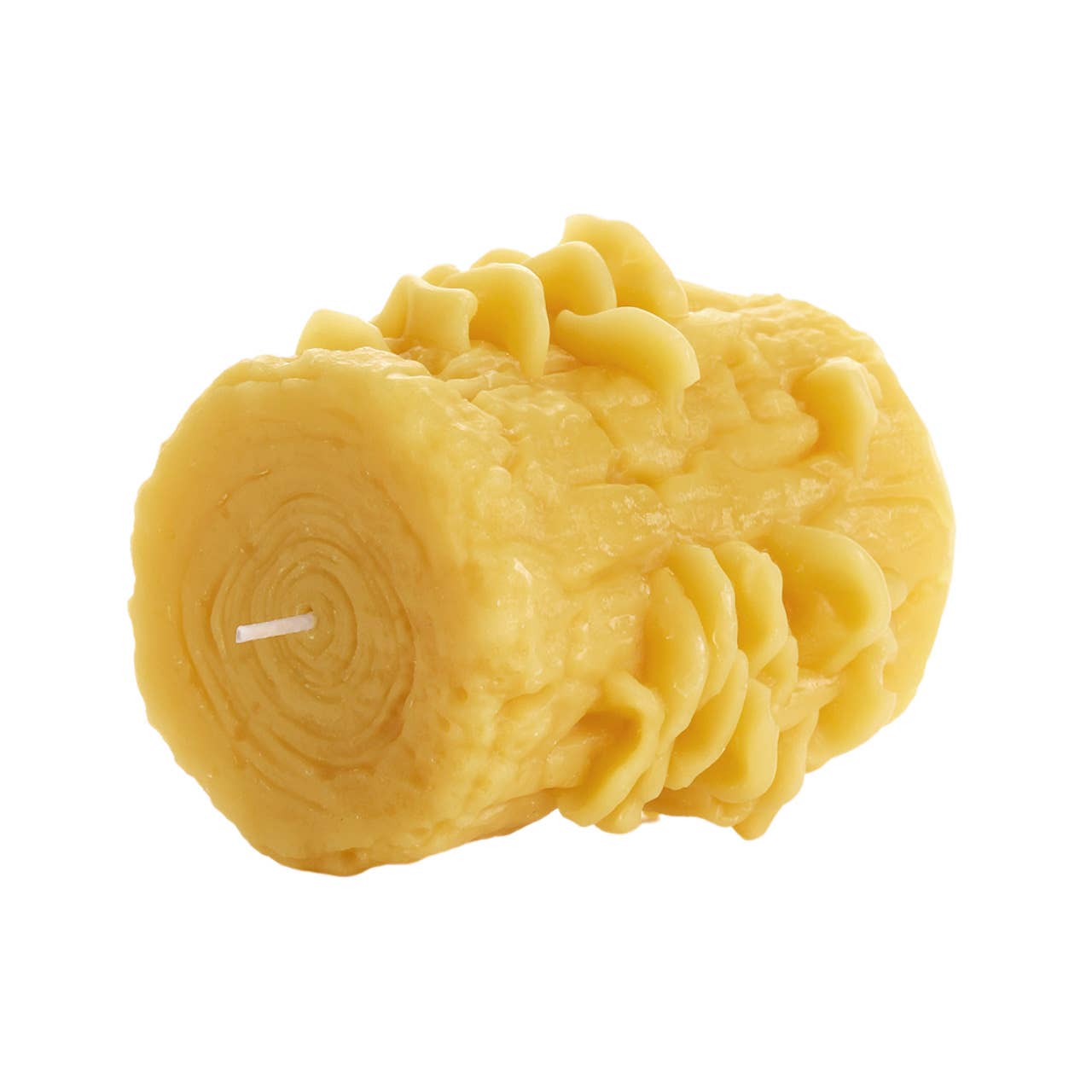 Oyster Mushroom Beeswax Candle