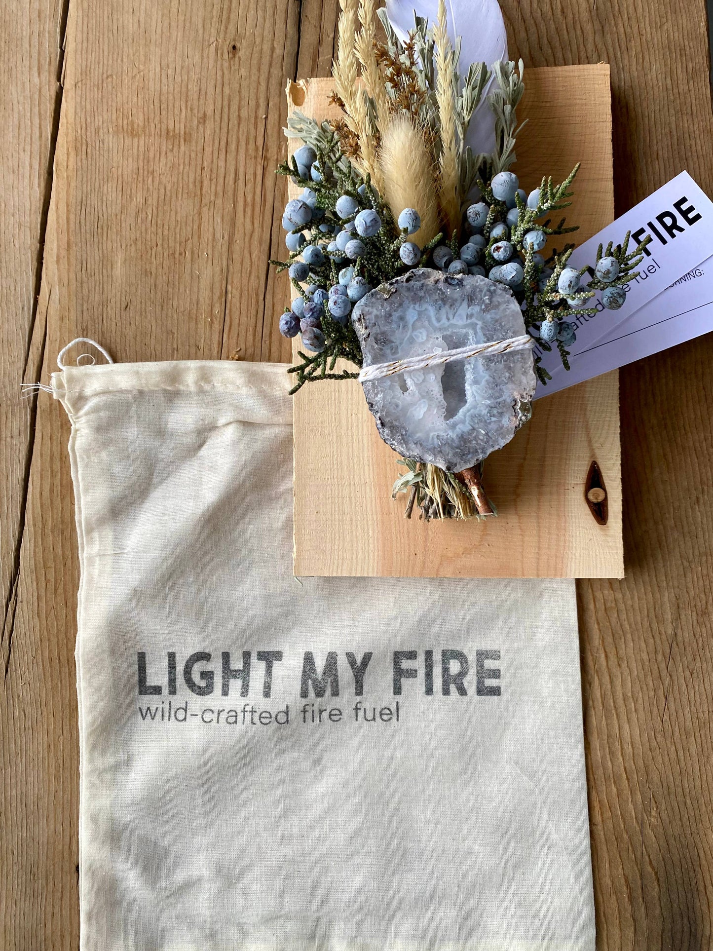 Light My Fire - Geode Quartz Agates