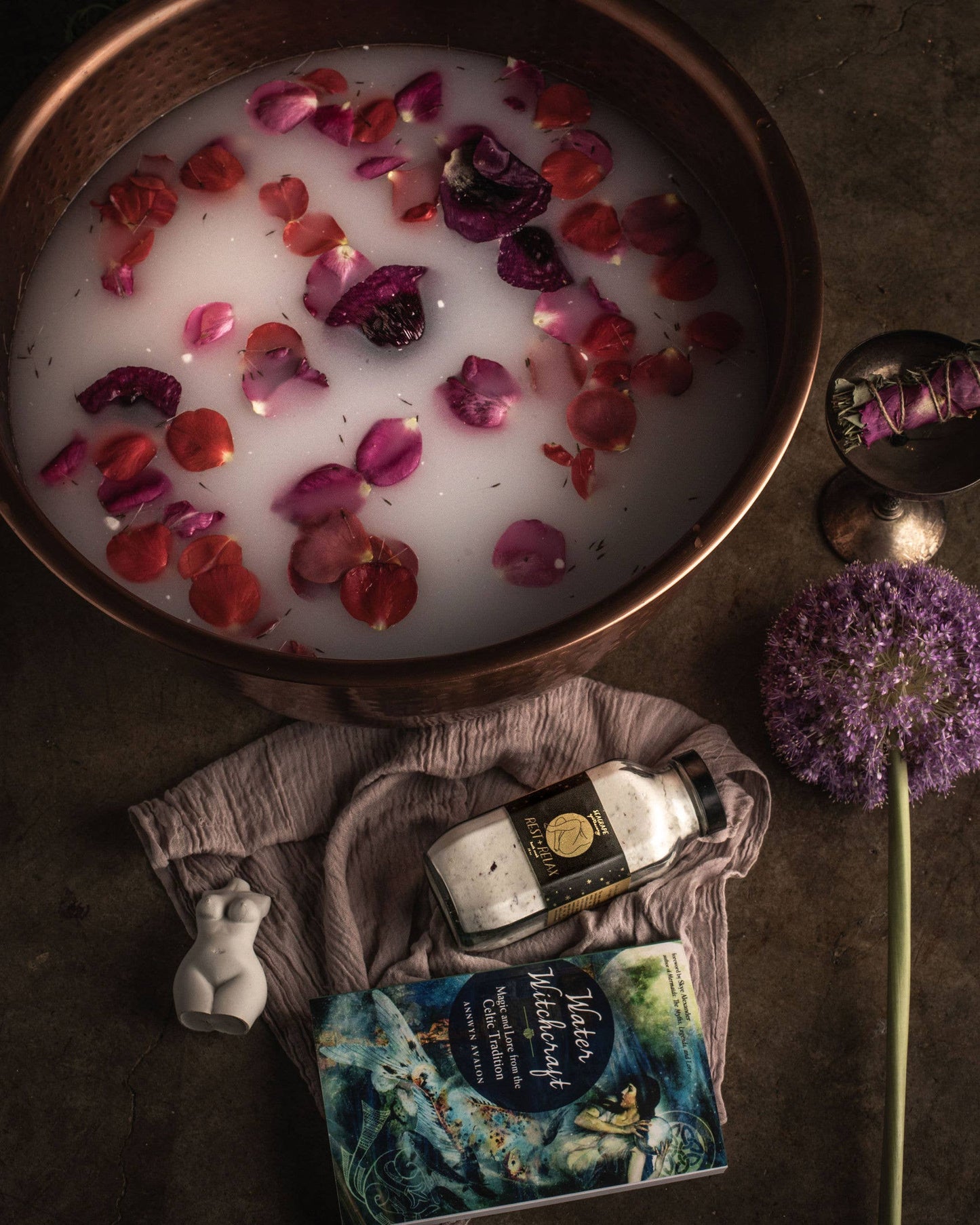 Rest and Relax Milk Bath: 8oz