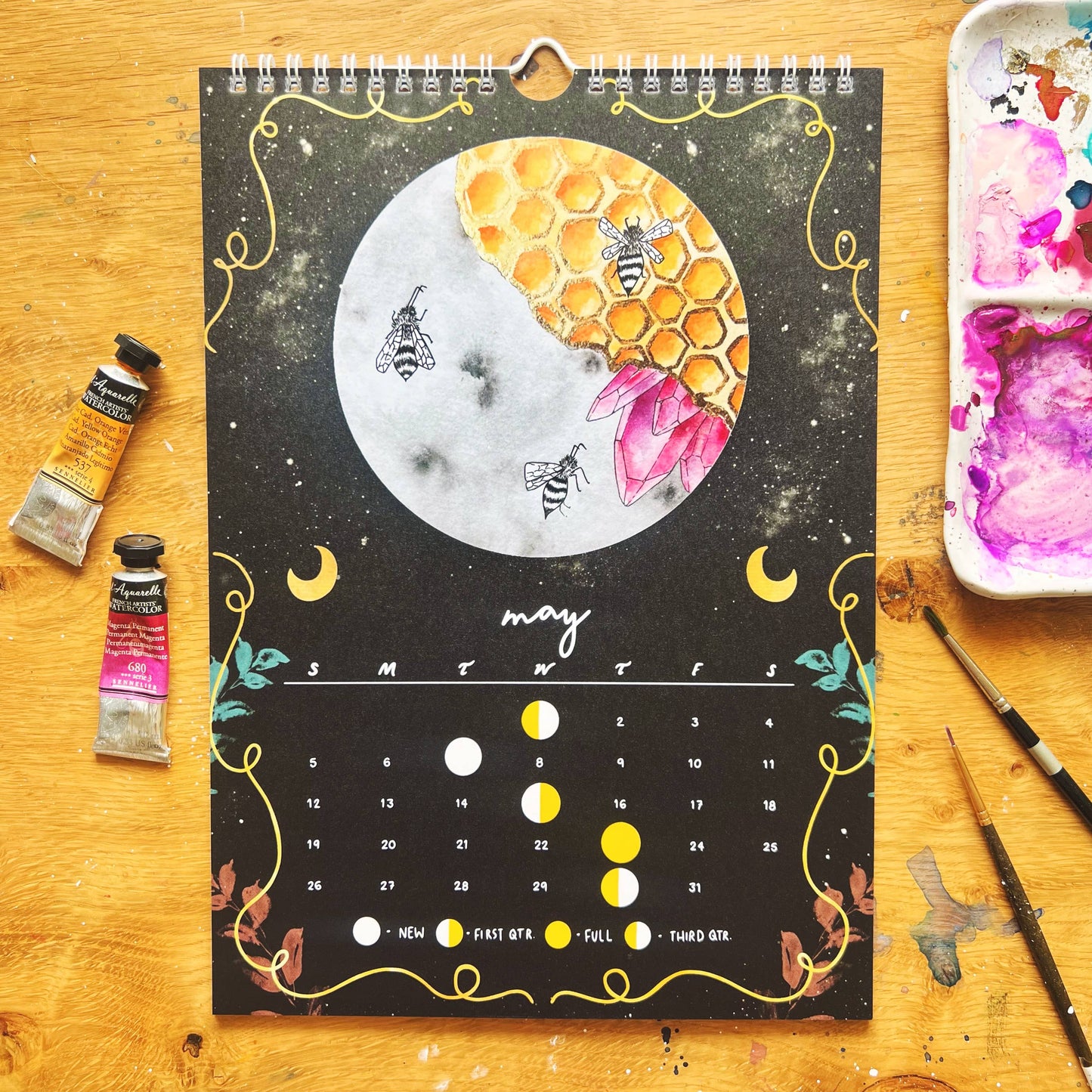 Otherwordly Flora & Fauna Calendar 2024
