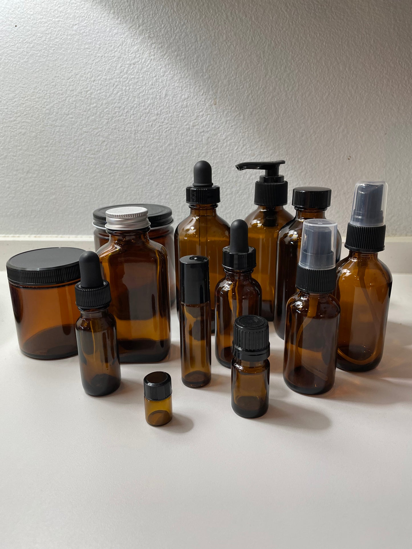Amber Bottles