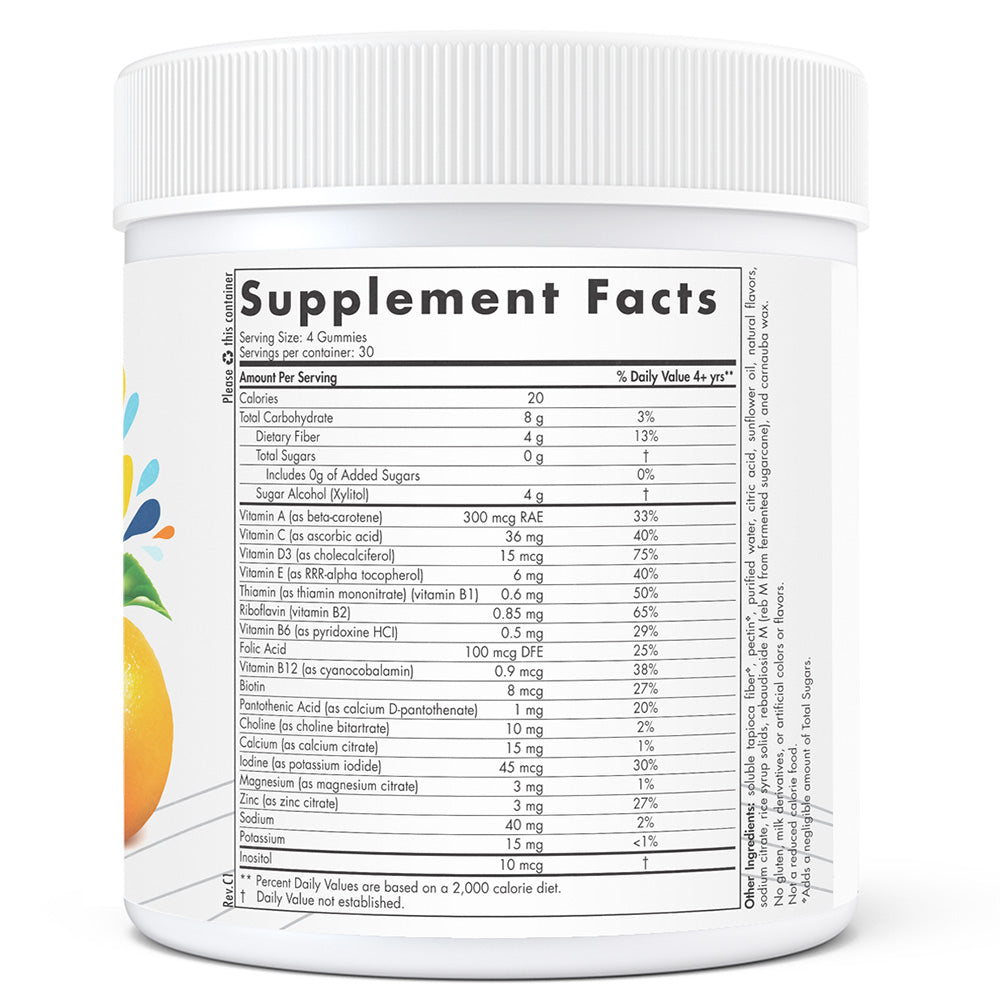 Kid's Multi Gummies Zero Sugar 120 gummies