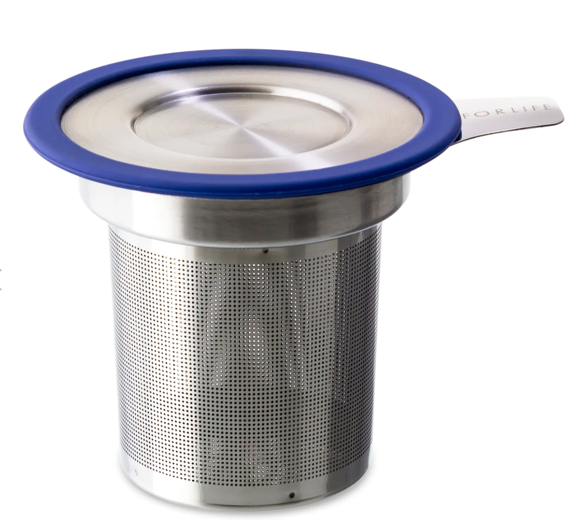 Brew-in-Mug Tea Infuser w/Lid