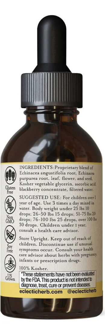 Kids Echinacea Premium Blend Blackberry 2oz