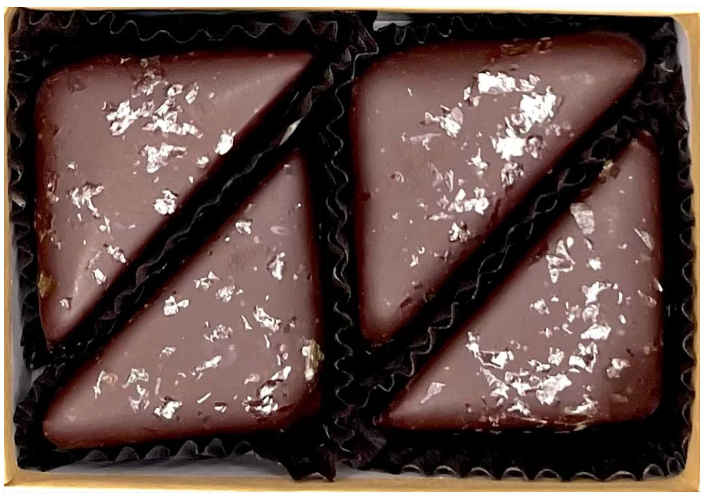 Chocolate Triangle Truffle Box (4 piece)