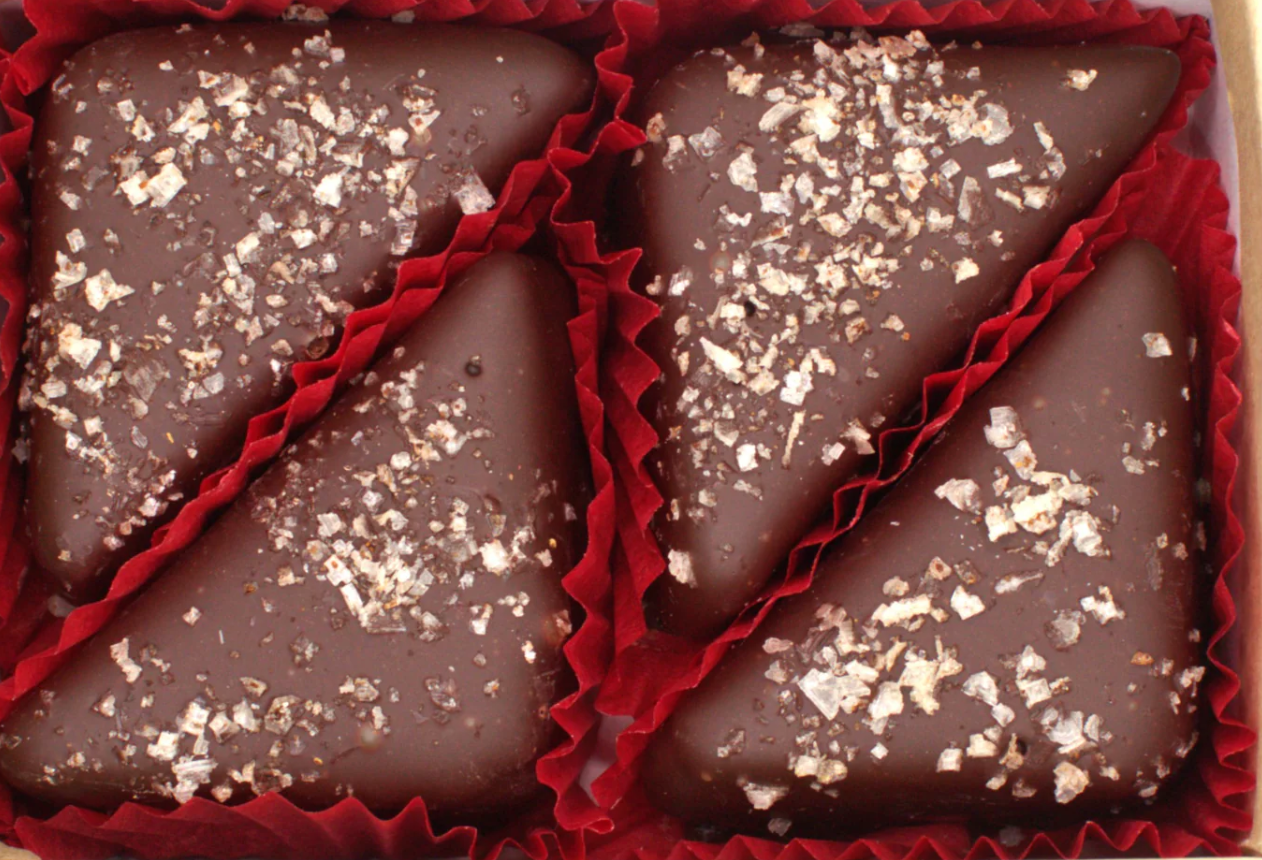 Chocolate Triangle Truffle Box (4 piece)