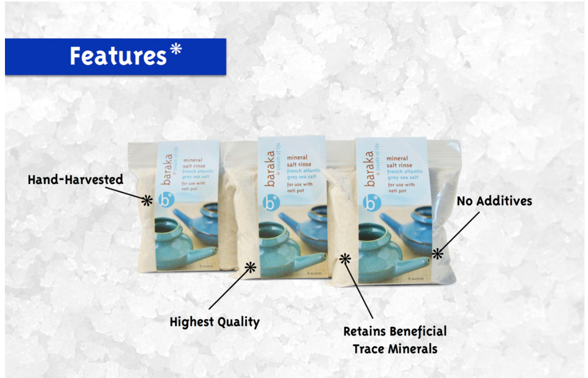 mineral salt rinse (grey sea salt)