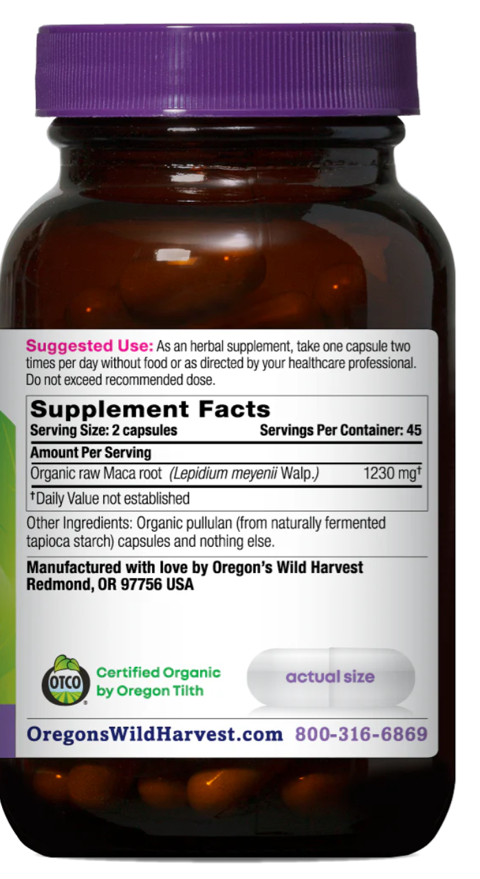 Maca Capsules 90ct
