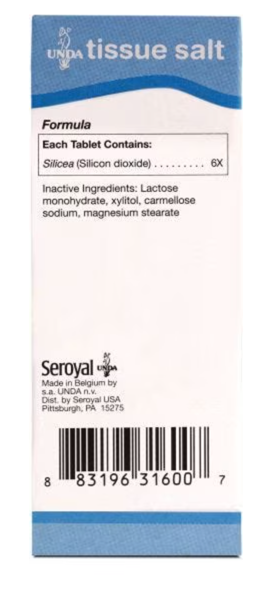 Silicea 6x tissue cell salt