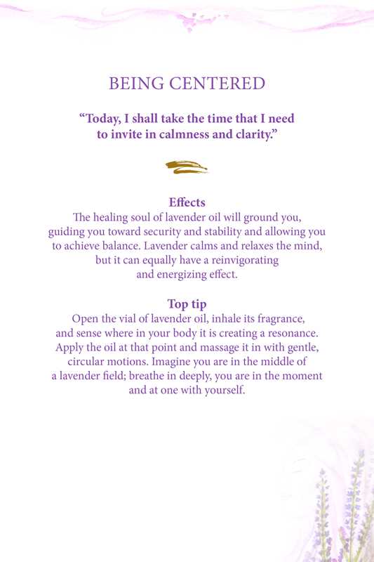 Essential Oils Oracle Cards by Dennis Moeck