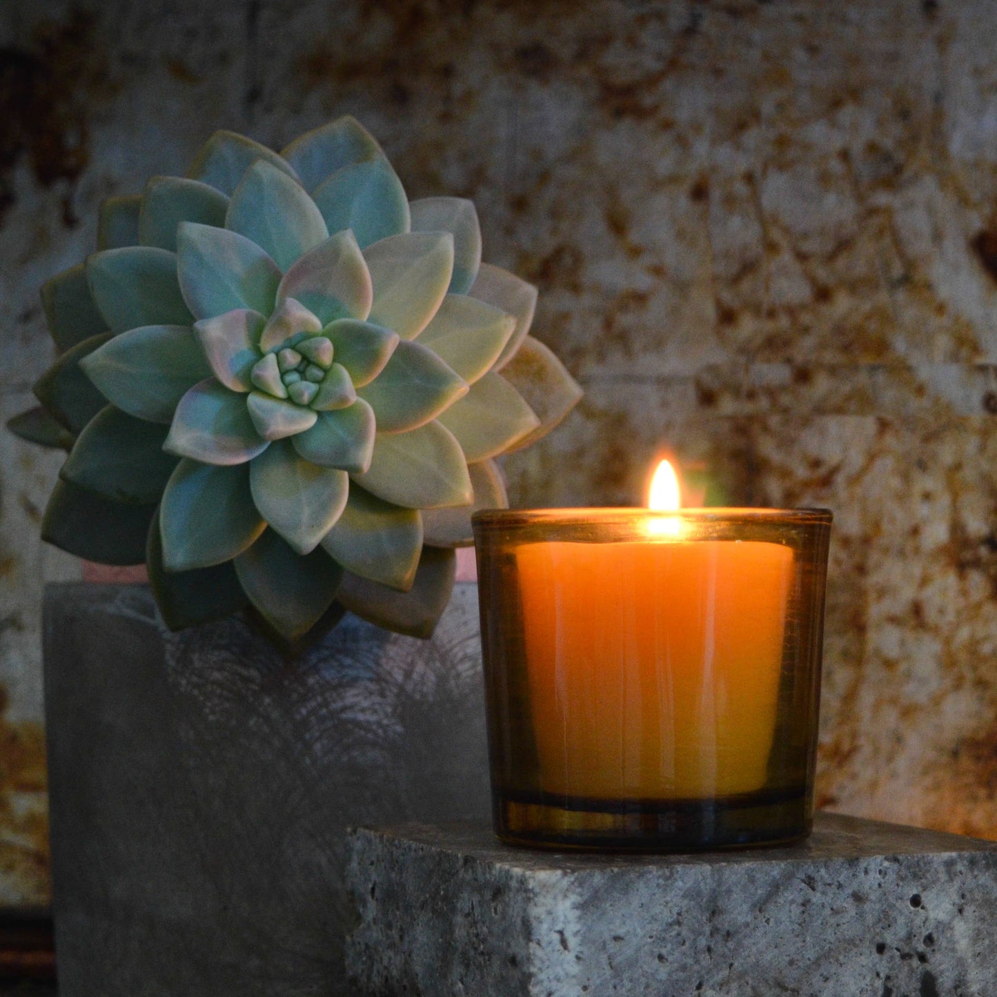 Votive 100% Pure Natural Beeswax Candles: Raw