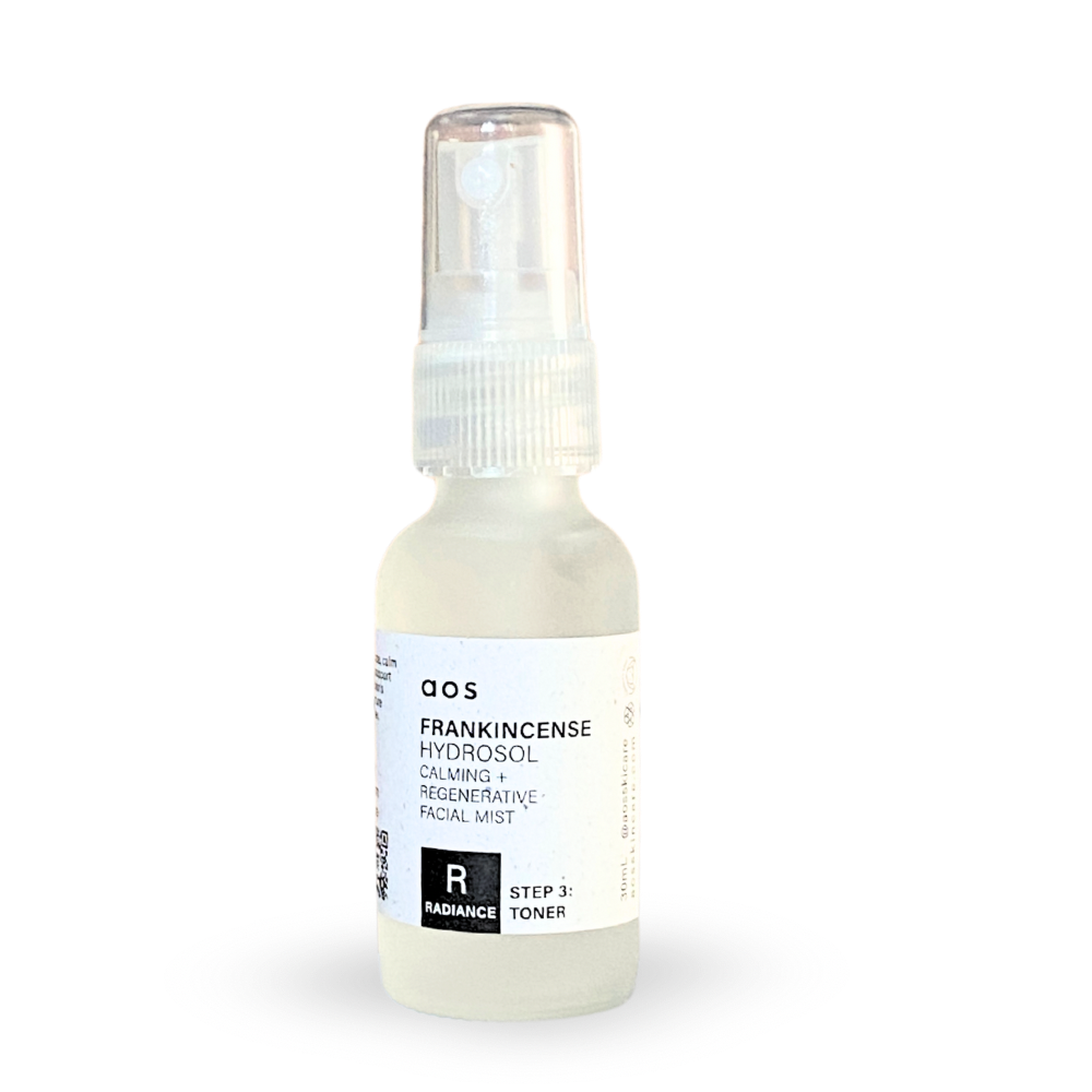 Frankincense Hydrosol Soothing + Regenerative Facial Mist 30mL/1oz Travel Mini