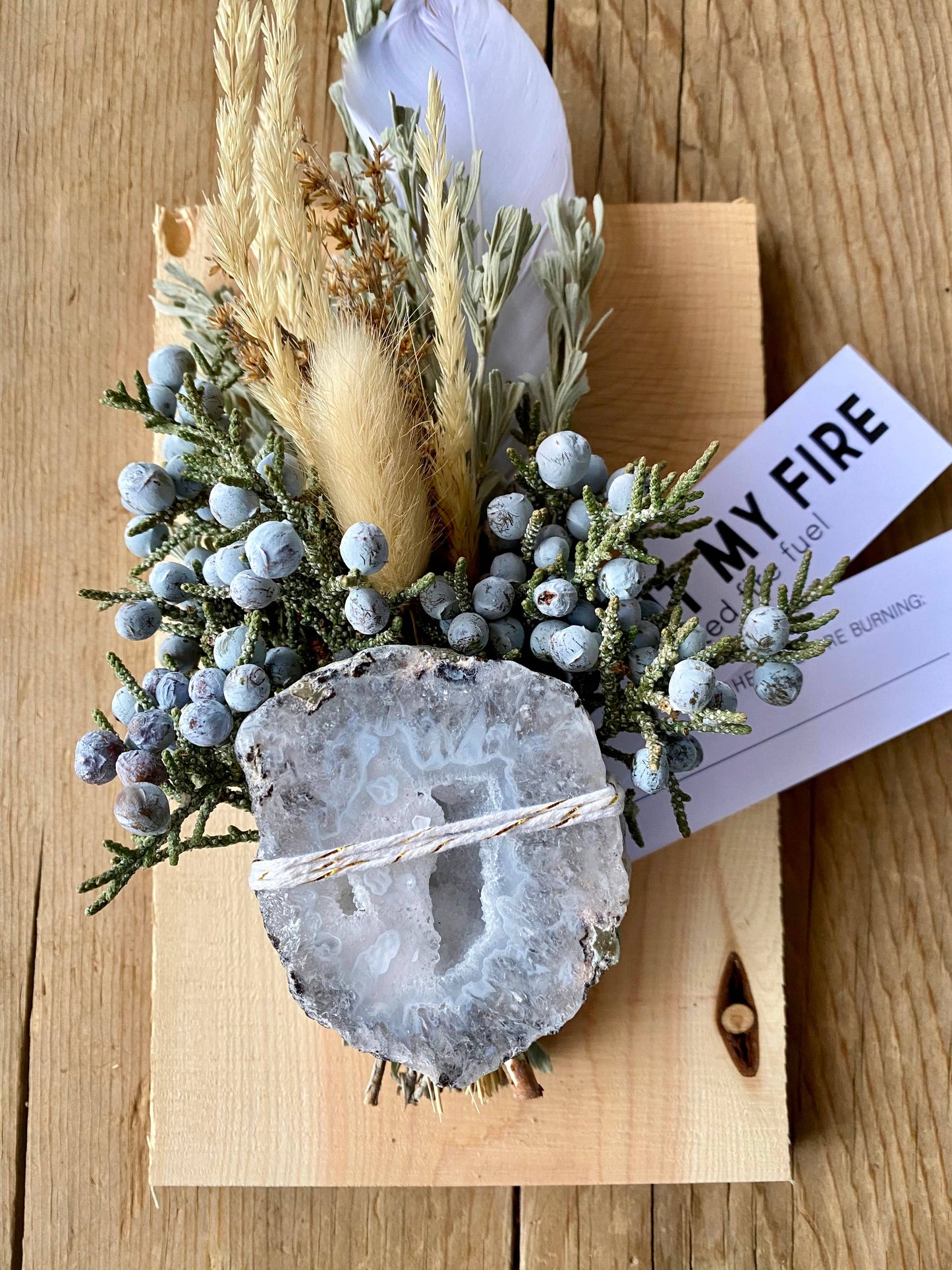 Light My Fire - Geode Quartz Agates