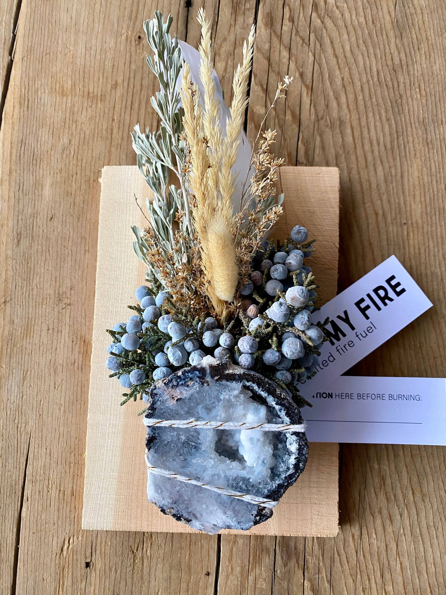 Light My Fire - Geode Quartz Agates