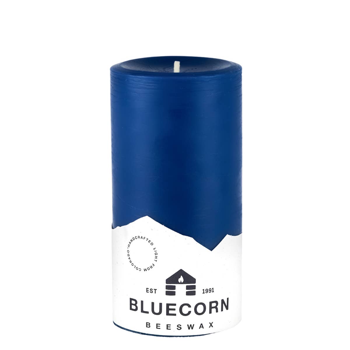 Apricot 100% Pure Natural Beeswax Pillar Candles: 3" x 6"