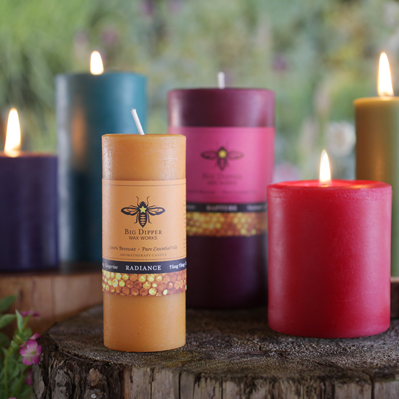Pillars: Beeswax Candle
