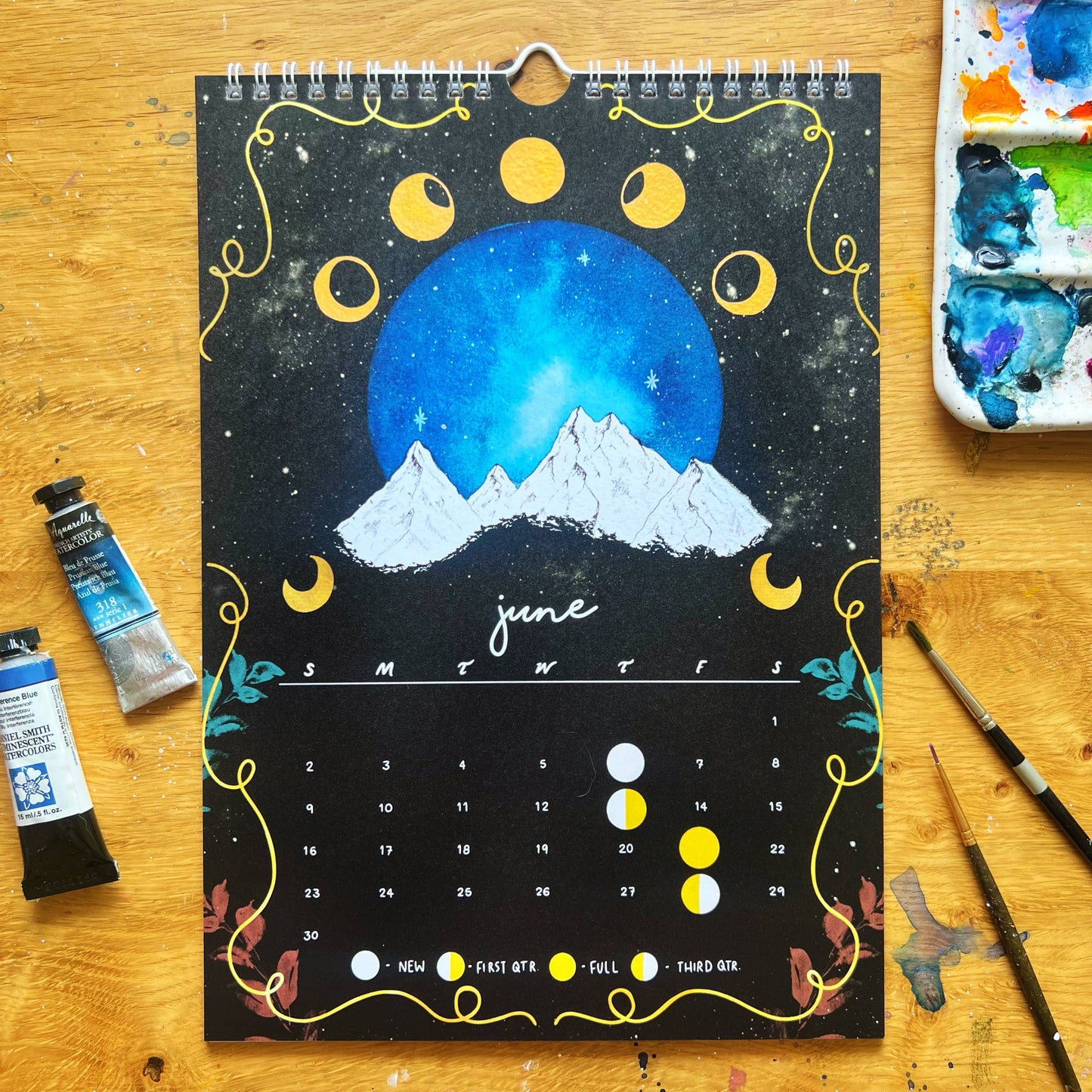 Otherwordly Flora & Fauna Calendar 2024