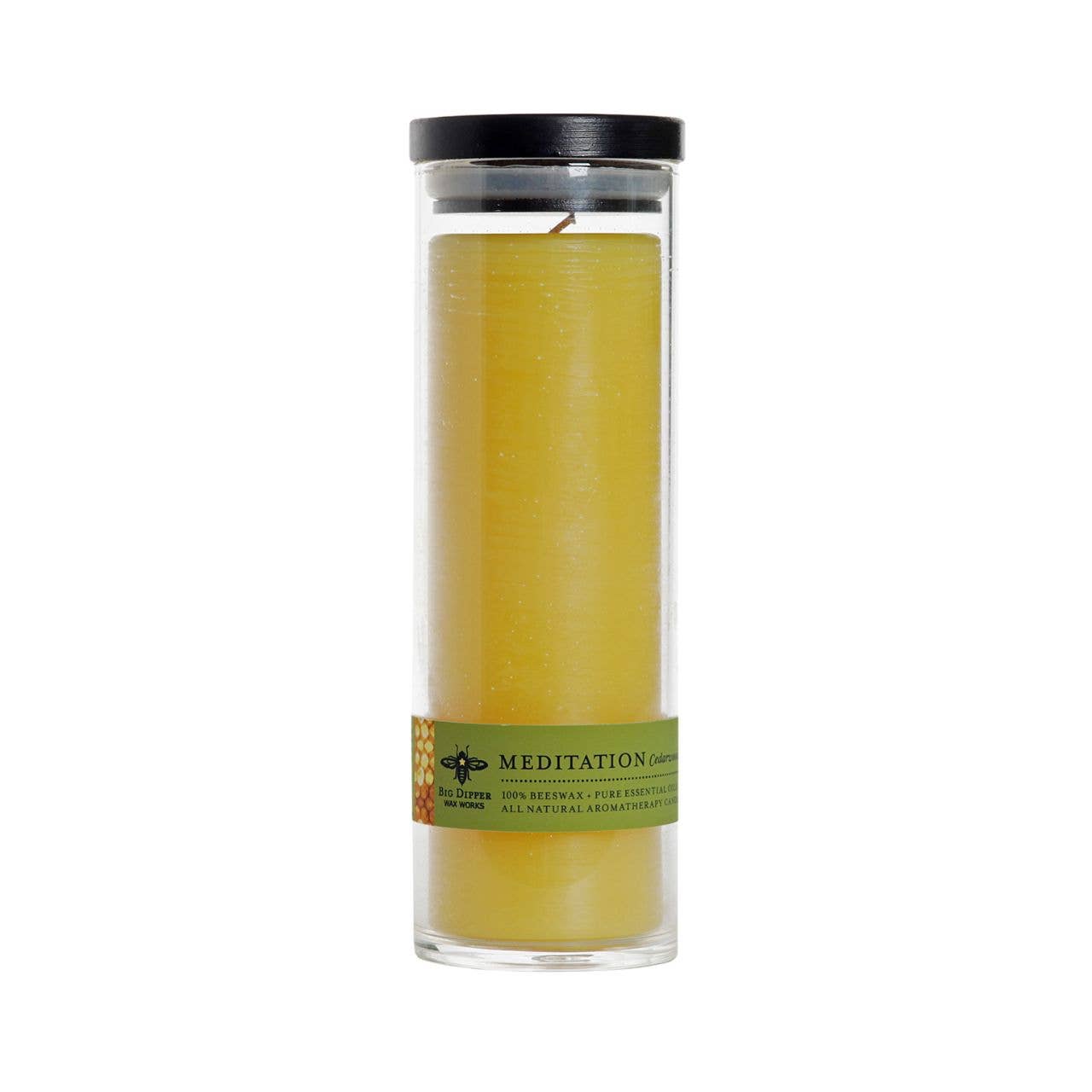 Sanctuary Glasses: Beeswax Candle
