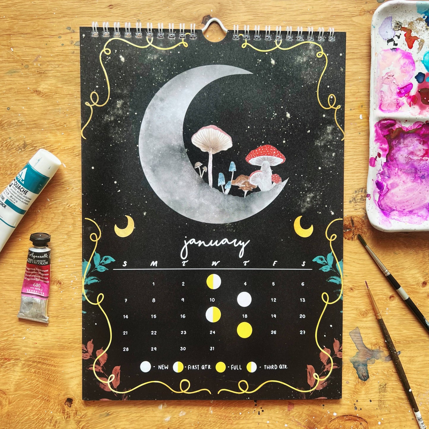 Otherwordly Flora & Fauna Calendar 2024