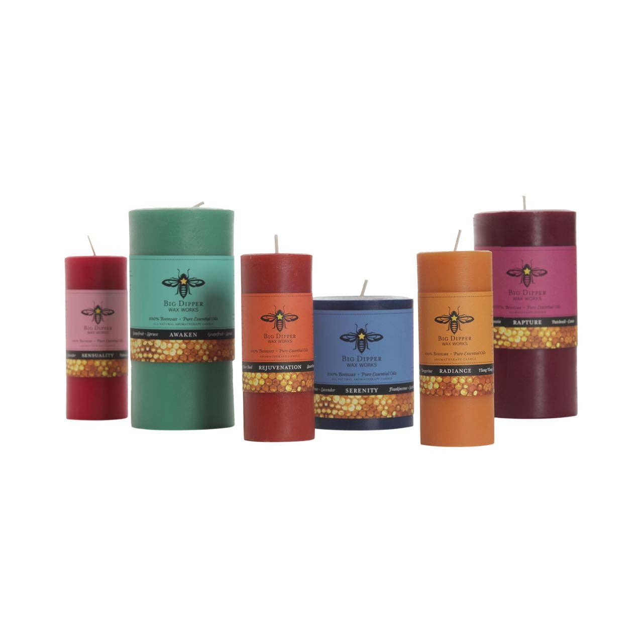 Pillars: Beeswax Candle