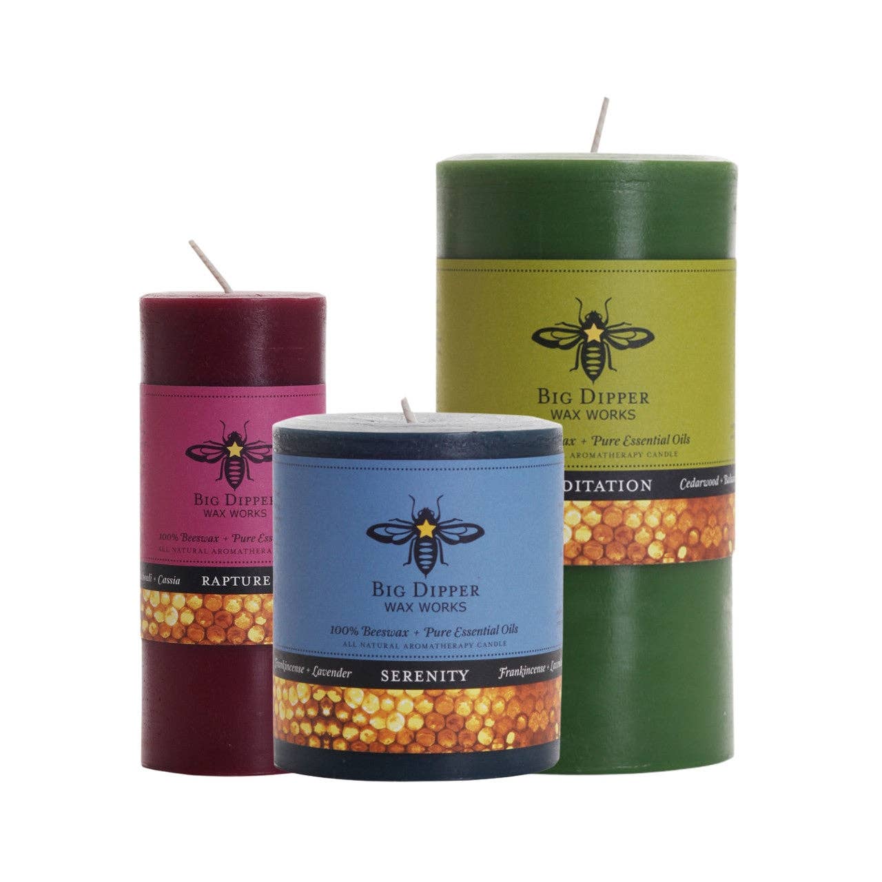 Pillars: Beeswax Candle