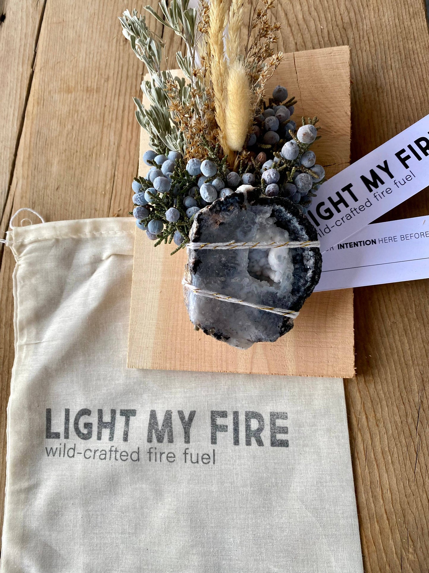 Light My Fire - Geode Quartz Agates