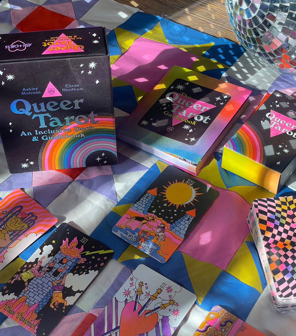 Queer Tarot; An Inclusive Deck & Guidebook by Ashley Molesso & Chess Needham