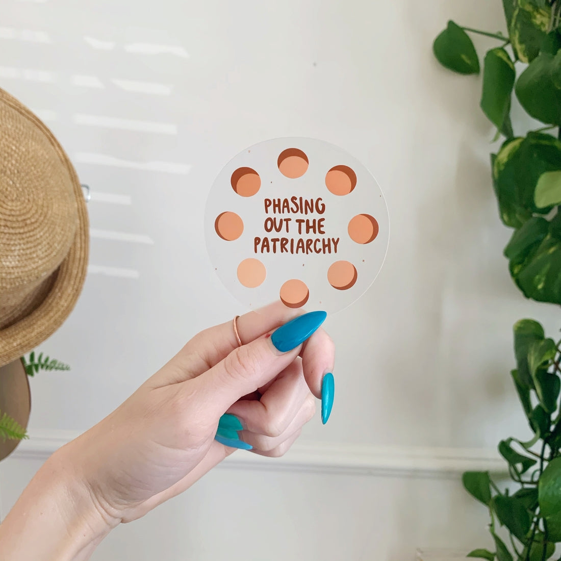 Phasing Out the Patriarchy Sticker