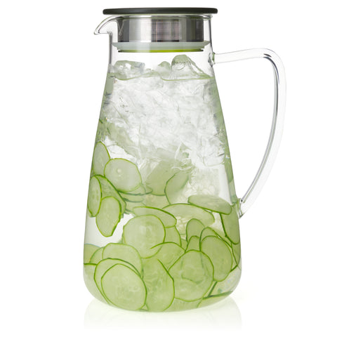 Flask Glass Iced Tea Jug