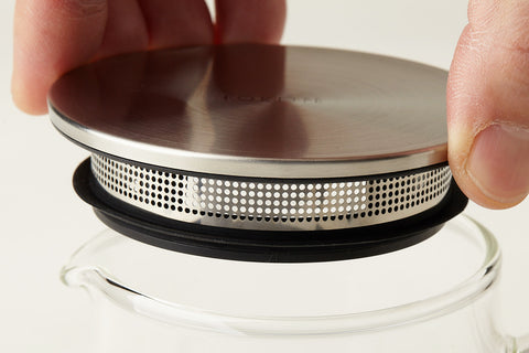 Fuji Glass Teapot with Filter Lid