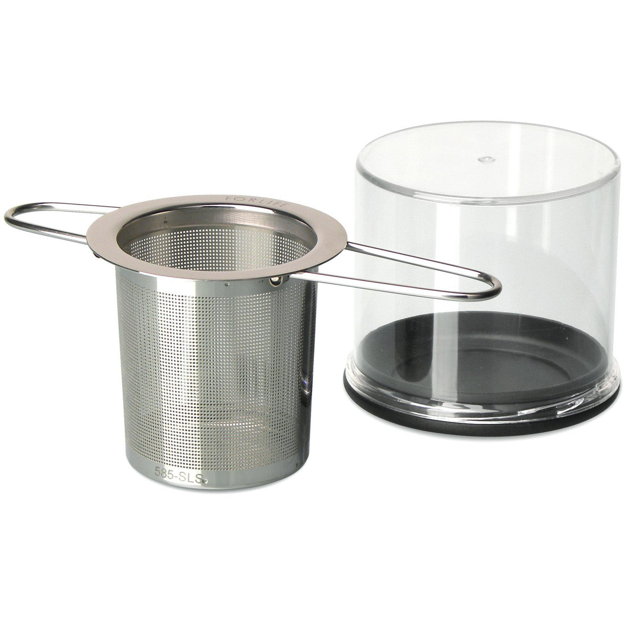 Folding Handle Tea Infuser w/ Traveling Case
