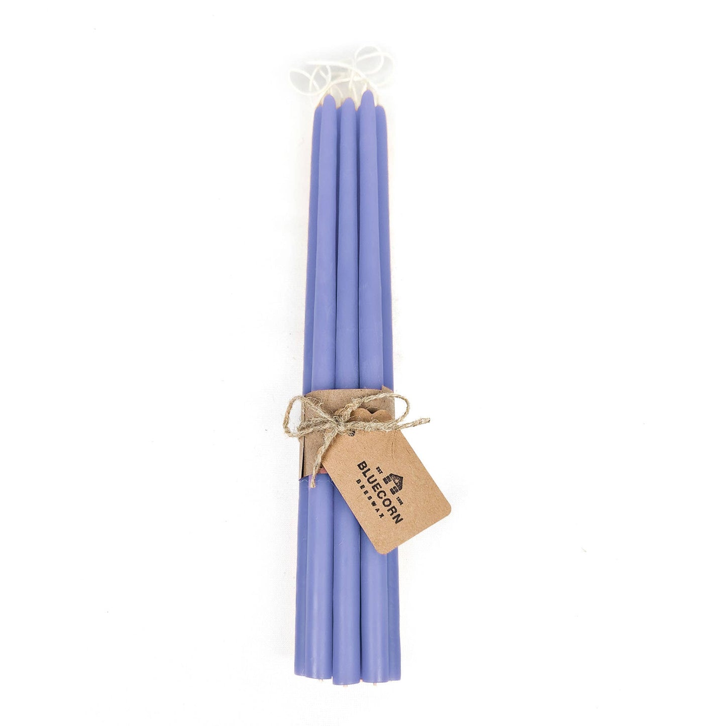 Lilac: Thin Beeswax Taper Candles