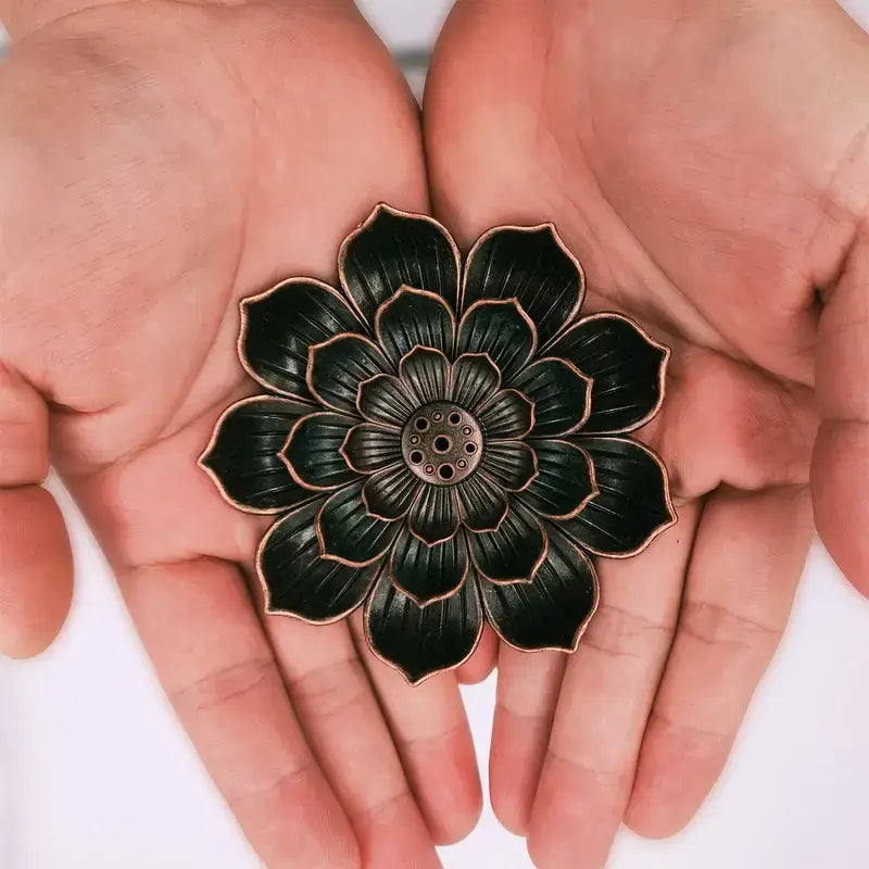Lotus Shaped Incense Burner