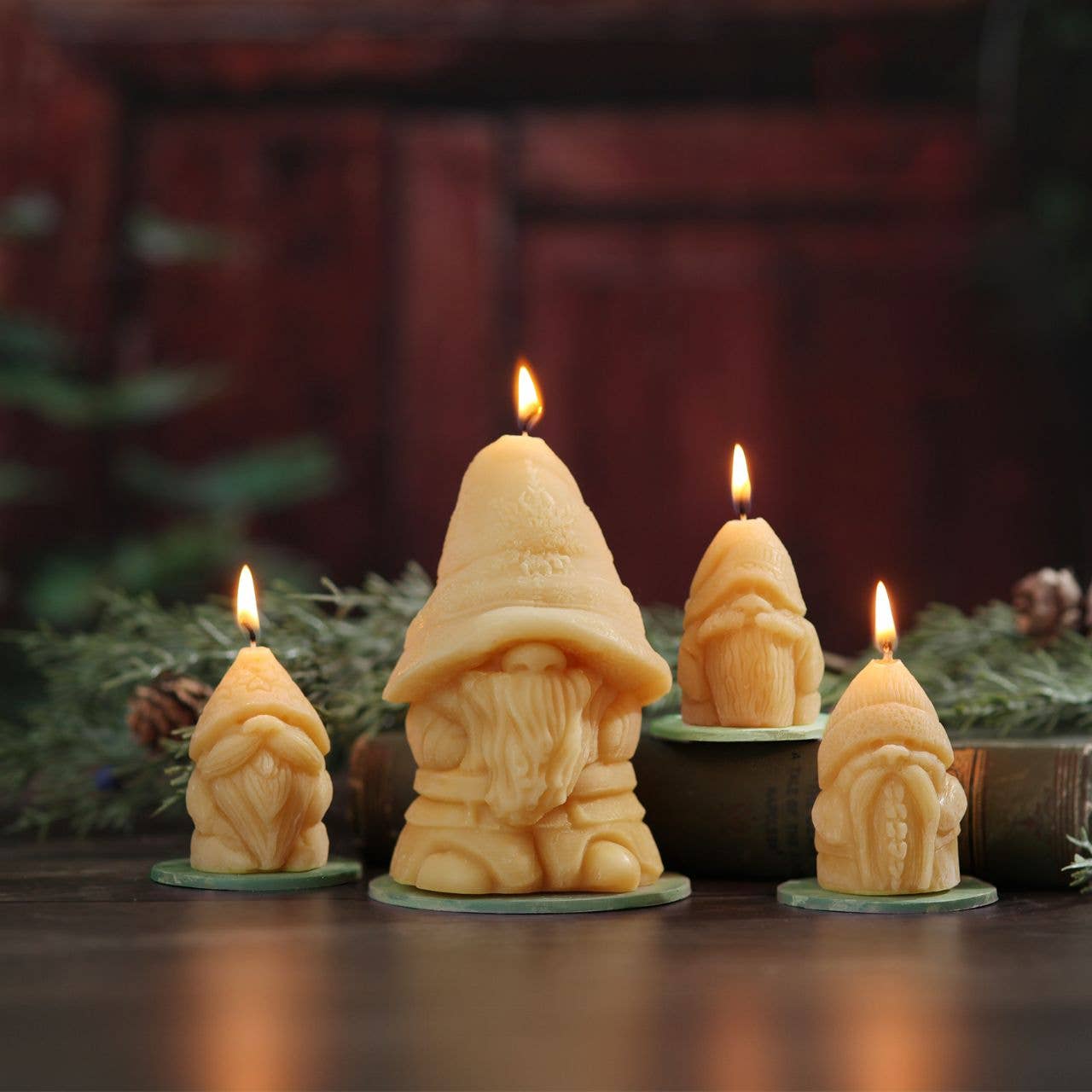 Holiday Gnome Candle – Large