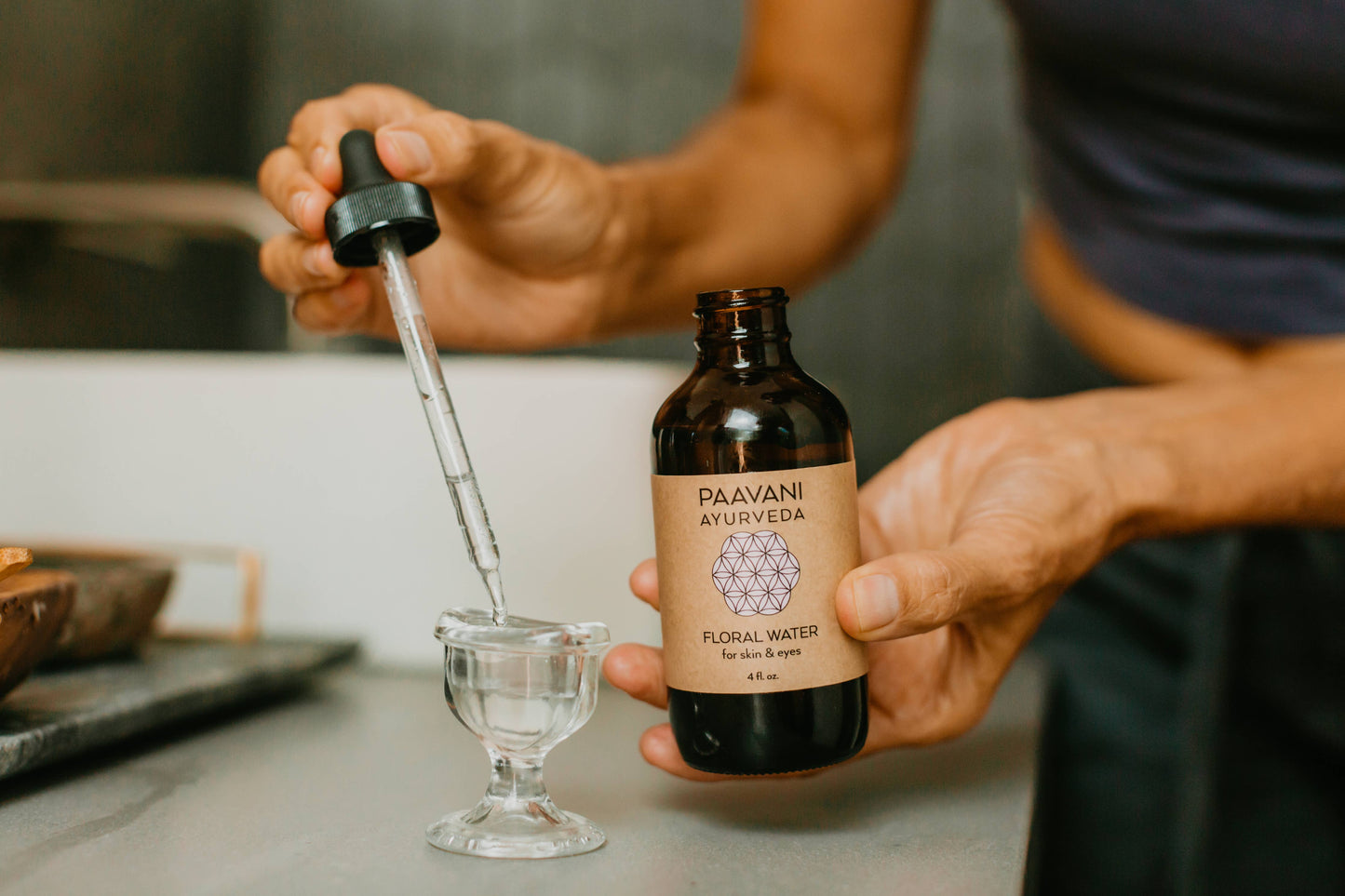 Glass Eye Wash Cup
