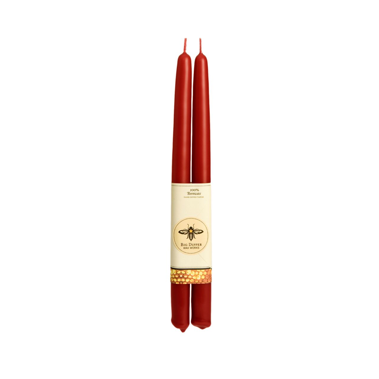 Pumpkin Taper: Standard (12" x 7/8") Beeswax