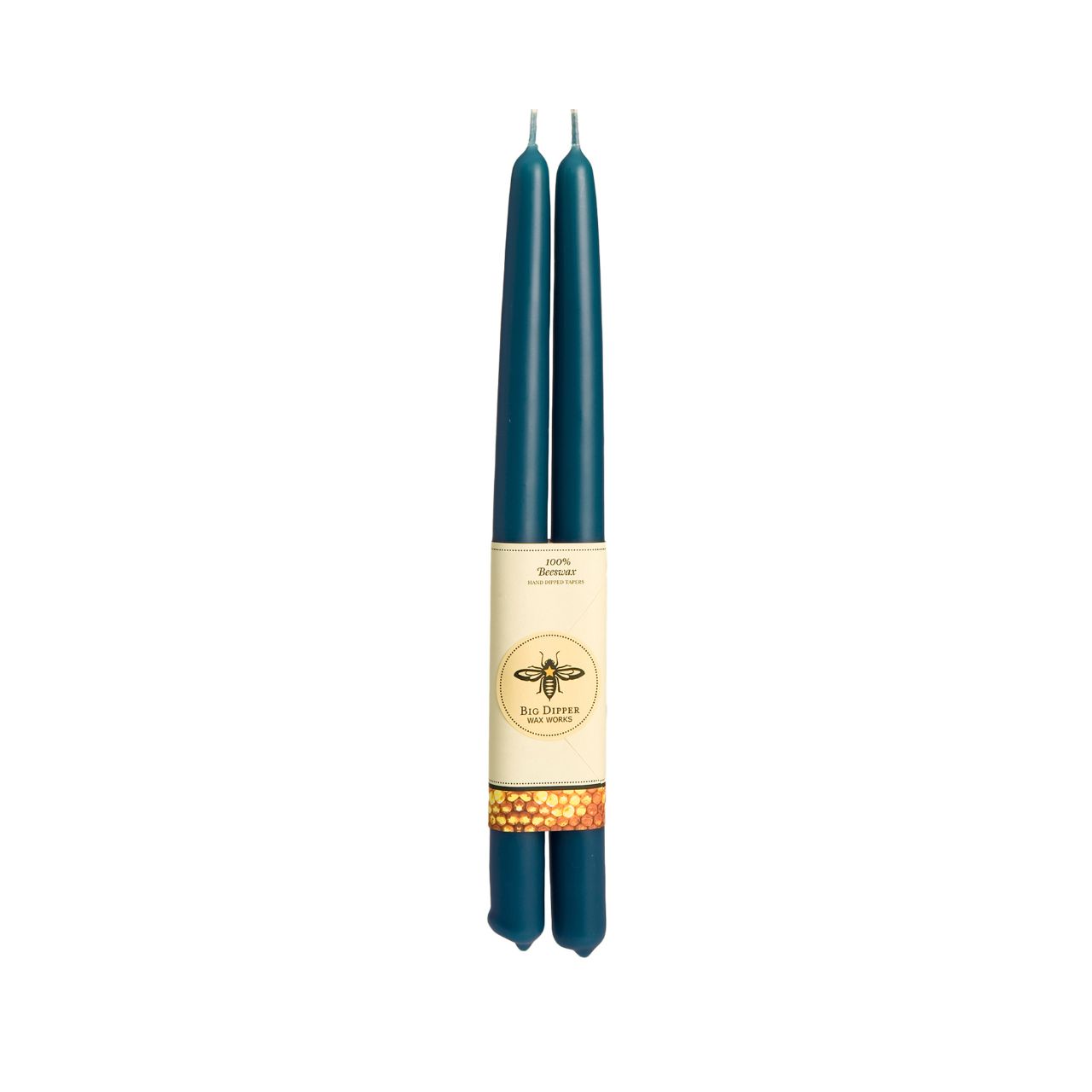 Pumpkin Taper: Standard (12" x 7/8") Beeswax