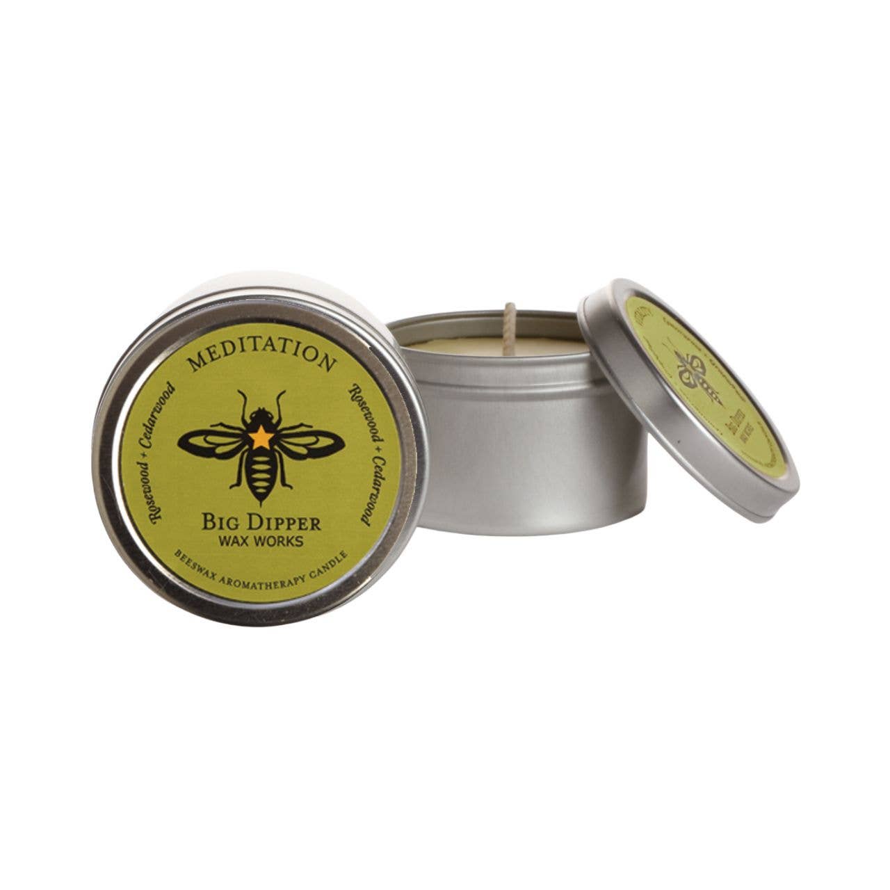 Candle Tin (1.7oz): Beeswax