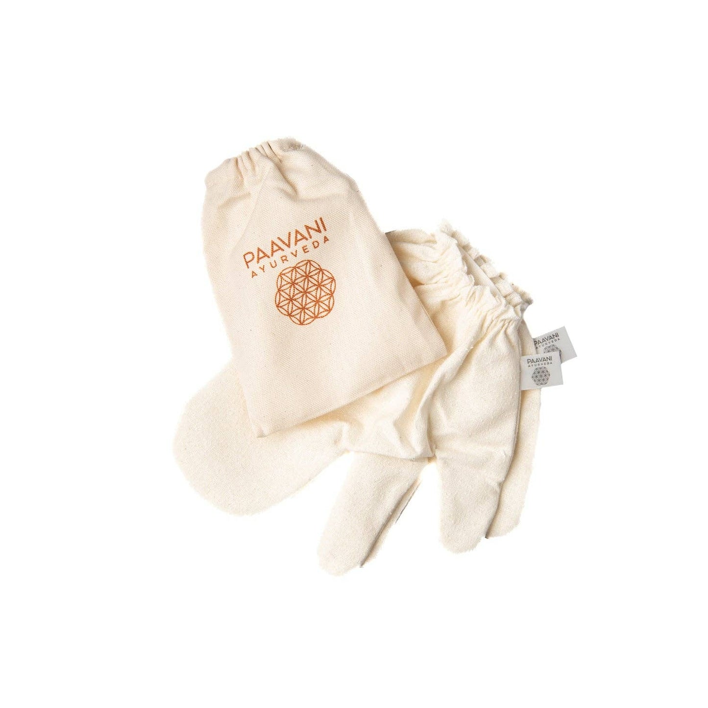 Garshana Gloves – Ayurvedic Dry Brushing Gloves : Small/Medium