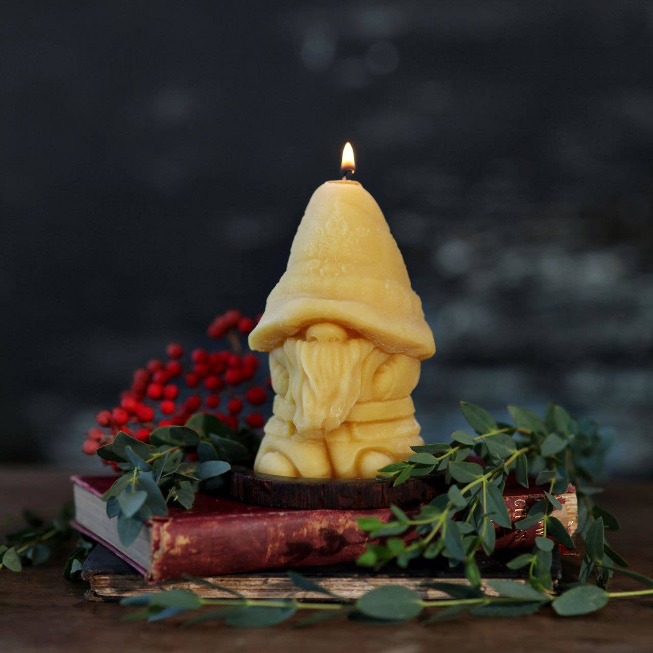 Holiday Gnome Candle – Large