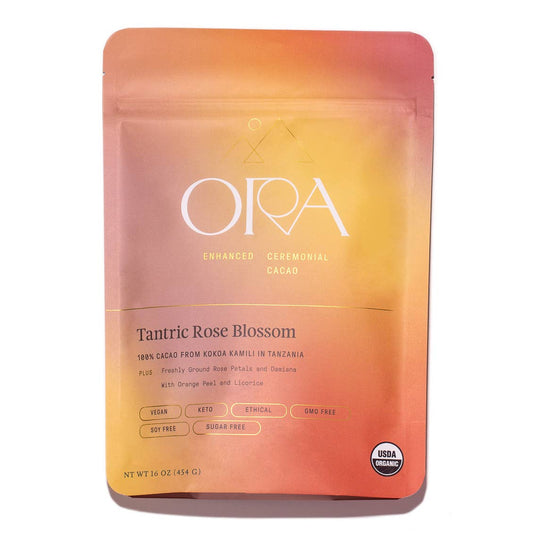 Tantric Rose Blossom Bulk Cacao per ounce