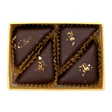 Chocolate Triangle Truffle Box (4 piece)