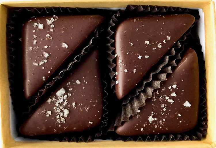 Chocolate Triangle Truffle Box (4 piece)